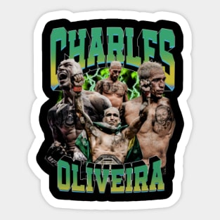 Charles Oliveira Do Bronx Boxing Vintage Sticker